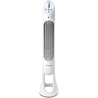 Honeywell HYF260E HYF260E4-Ventilador (Blanco- 220-240- Corriente alterna- 248 mm- 267 mm)- 30 W- 240 V- 20 x 27 x 83 cm